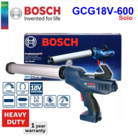 BOSCH ปืนยิงซิลิโคน18V รุ่น GCG18V-600 ไม่รวมแบต ไม่รวมแท่นชาร์จ เครื่องมือช่าง รับประกัน