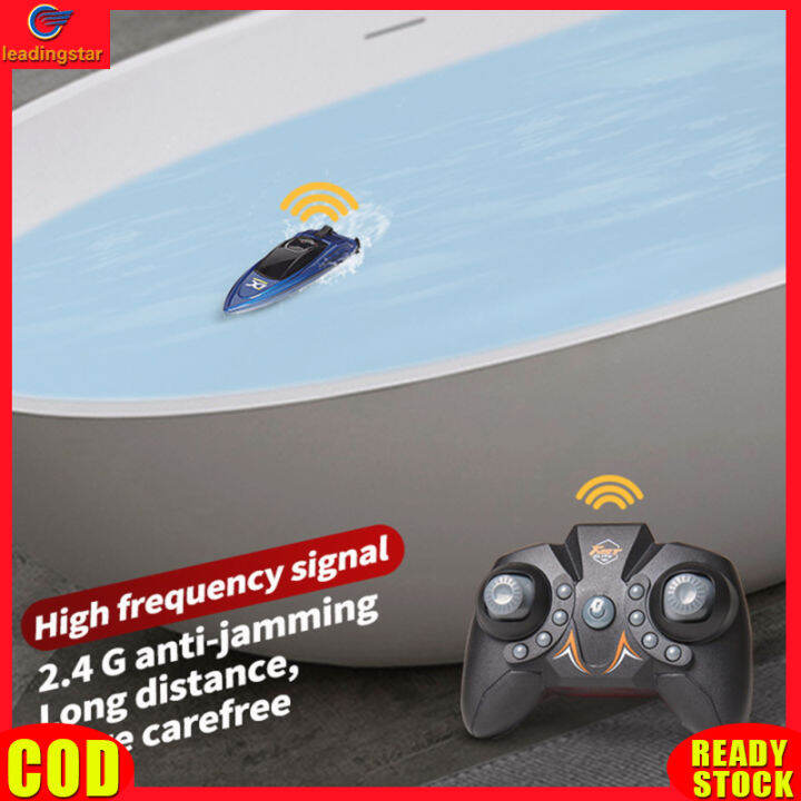 leadingstar-rc-authentic-mini-rc-boat-5km-h-radio-remote-controlled-high-speed-ship-with-led-light-palm-boat-summer-water-toy-pool-toys-models-gifts