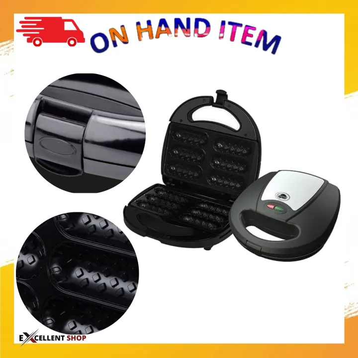 ALL IN ONE ORIGINAL Electric Waffle Sausage Machine, Hotdog Stick