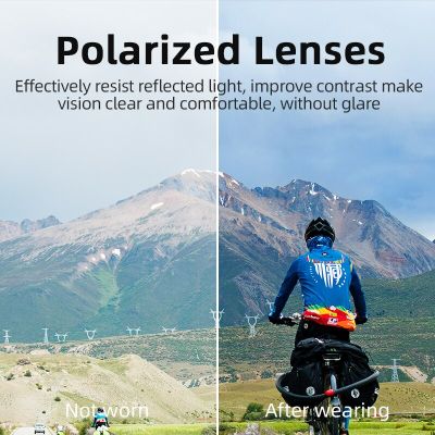 แว่นตากันแดดสำหรับขี่จักรยาน,แว่นตาผู้หญิงผู้ชายป้องกันแสงแดด UV400แว่นตาขี่จักรยานยี่ห้อ ROCKBROS แว่นตานักปั่น