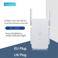 2.4G 5Ghz 1200Mbps ตัวบูสสัญญาณ Wifi ไร้สาย300M เราเตอร์เครื่องขยายสัญญาณ Wifi 5G Wi-Fi ระยะไกล802.11AC ตัวรับที่ขยายสัญญาณ Wifi