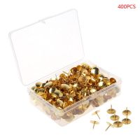 400pcs Metal Thumbtack Drawing Pins Pushpin Cork Board Photo Wall Map Markers PXPA Clips Pins Tacks