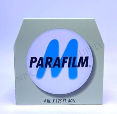 พาราฟิล์ม เอ็ม Parafilm M ,กว้าง 4 นิ้ว x 125 ฟุต, แบบม้วน,  ฟิล์มที่ใช้สำหรับเพาะพันธุ์พืช ติดตา ทาบกิ่ง เพาะย้ายเมล็ด