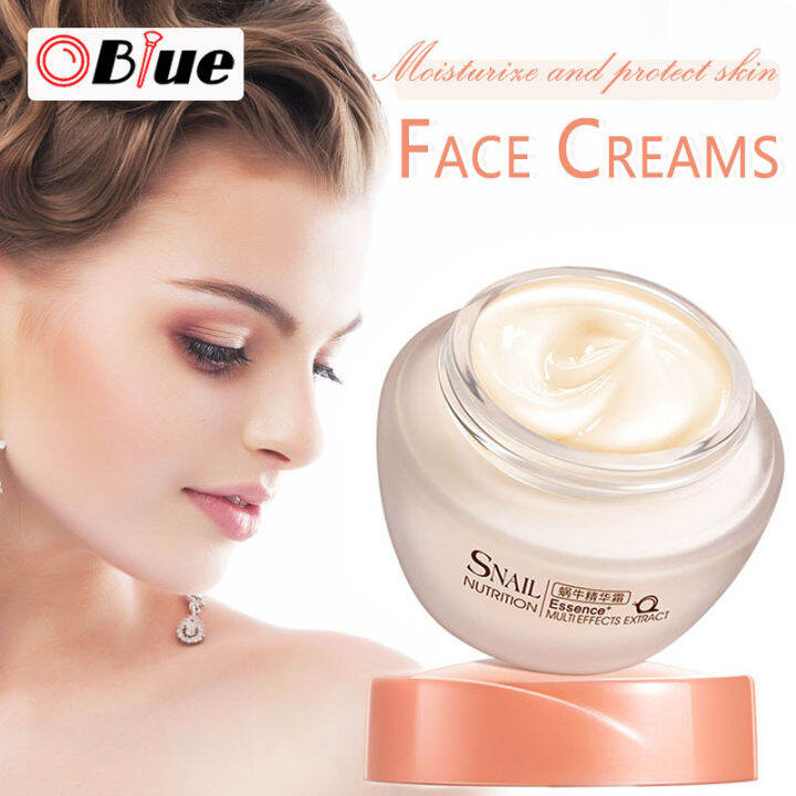 Snail Essence Cream NonGreasy Refreshing Moisturizing Cream Skin