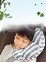 Childrens Ride Pillow Soft Childrens Headrest Seat Belt Shoulder Pillow Upholstery Seat Neck Pillow Headrest Nap Travel