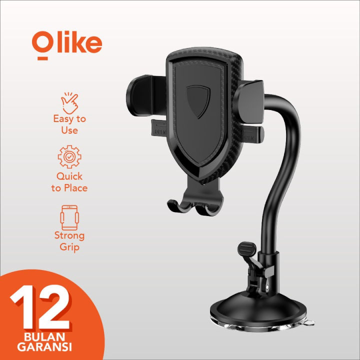 olike-ที่วางโทรศัพท์ในรถยนต์-hc3-ขาตั้งในรถ-แข็งแรง-จับยืดหยุ่น-เชื่อมต่อ