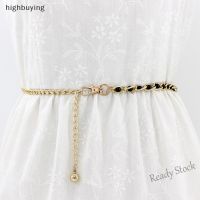 【hot sale】 ▦♗☼ B55 HBMY Fashion Las Adjustable Waist Chain Women Dress Pearl Belt Clothes Accessories HBB