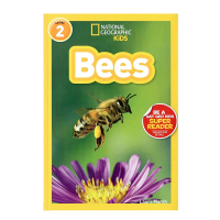 English original picture book National Geographic Kids Level 2: bees national geographic classification reading childrens Science Encyclopedia English childrens Book Animal Science picture book for children aged 3-6