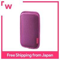 SANWA เคสสมาร์ทโฟนหลากสี (สำหรับ5.5) PDA-SPC15P สีชมพู