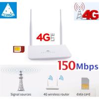 4G LTE Wieless Router เราเตอร์ ใส่ซิม ปล่อย Wifi ,4 External+internal High gail Antennas รองรับ 3G+4G ทุกเครือข่าย, Ultra fast 4G Speed ใช้งาน Wifi ได้พร้อมกัน 32 users+-