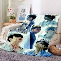 BTS Star Blanket Sofa Office Nap Air Conditioning Soft Keep Warm Customizable A1