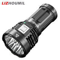 LIZHOUMIL ไฟฉายไฟฉายจิ๋ว8led 3 In 1,คบเพลิง4โหมดกลางแจ้งกันน้ำชาร์จไฟได้สว่างมากไฟข้าง Cob พลังงานสูง