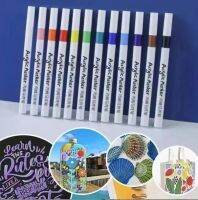 Acrylic paint Marker 48 สี มาสนุกกับงานศิลปะกันค่ะ    จะเขียนแก้ว เขียนไม้ หรือ เขียนลายบนผ้า ก็เป็นเรื่องง่ายๆ ไม่เลอะเทอะ