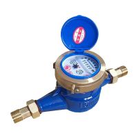 【Ready】? Water meter household antifreeze check valve anti-idling tap water 46 points DN15 Ningbo dry vertical civil rotor type