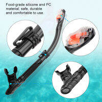 Snorkel Ergonomics Diving ท่อหายใจสำหรับใต้น้ำสำหรับกลางแจ้ง