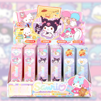 Sanrio อบเชยเรซิ่น ปากกากด ST หัวปากกาการ์ตูน ปากกากลางสีดำ ปากกาลูกลื่น