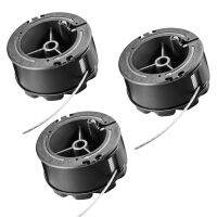 3pc Trimmer Spools Accessory For Bosch Line Spool Universal Grass Cutter ‎F016800570 Brushcutter Lawnmower Strimmer Replacement