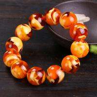 top ❡♚ Myanmar Root Amber Bracelet Hundred Flower Honey Old Beeswax Bracelet Water Purification Special Promotion 20/22 Atmospheric Men And Women ZZ