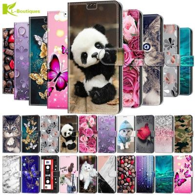 「Enjoy electronic」 For Samsung Galaxy A21s Cute Panda Leather Flip Case on sFor Coque A01 A11 A31 A41 A51 A71 A 12 32 52 Phone Case Wallet Cover