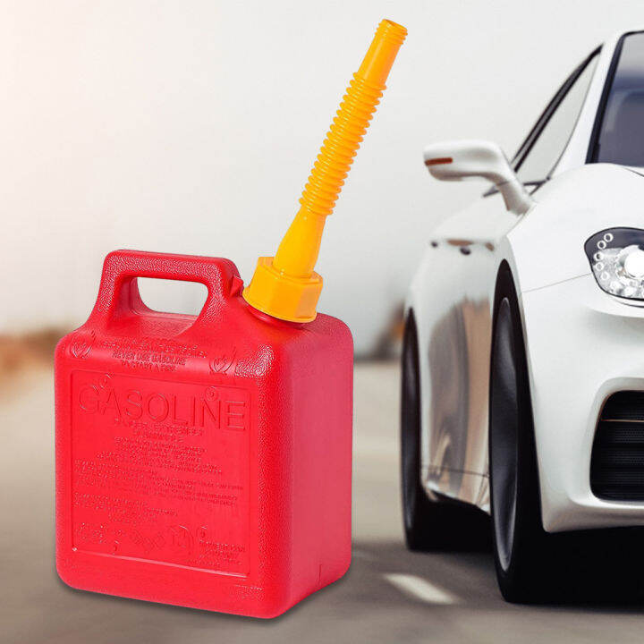 Gas Tank Nozzle Kit Flexible Gas Can Spout Replacement with Screw