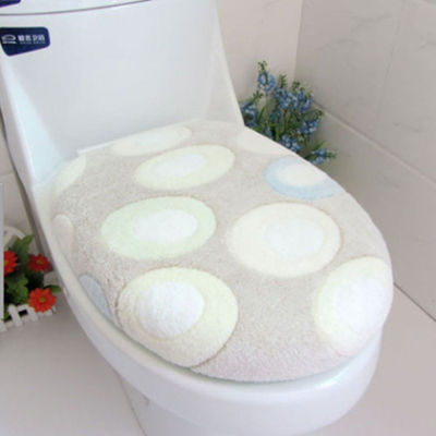 Home Warmer Top Mat Bathroom Lid O Ring Toilet Pad Cover