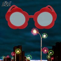 1Pc Fireworks Sunglasses Effect Flower Shaped Fireworks Effects Glasses Lights At Night Diffraction Sunglasses 2022 Fashion