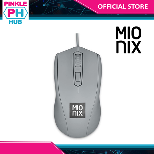 Mionix Avior Shark Fin Ambidextrous Optical Gaming Mouse Gray
