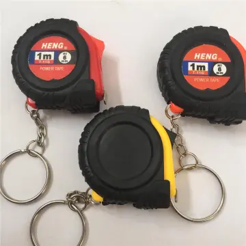 1Pc Mini Keychain Tape Measure 2m Ruler Tape Delicate Small Ruler