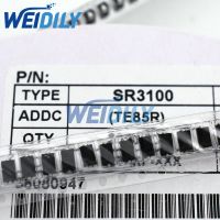 100PCS SS310 SMD ไดโอด 3A 100V DO-214AC SMA SR3100