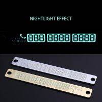 Car Phone Number Card Plate Suckers Temporary Parking Card Telephone Number Sticker Auto Front Parking Assist Universal Styling