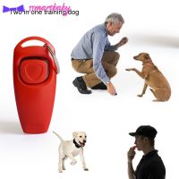 Hot Sale!Combo Dog Clicker &amp; Whistle - Training, Trainer Click Puppy With Gui