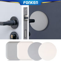 FONKEN 4ชิ้นกันชนประตูซิลิโคนจับกันชนกาวตนเองใบ้ป้องกันการกระแทกป้องกัน P Orte Pad ปรับปรุงบ้านผนังป้องกัน Pad