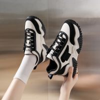 [COD] Daddy shoes womens 2022 ins tide autumn new style matching bottom all-match fashion casual ladies lace-up sneakers