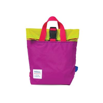 Hellolulu กระเป๋าเด็ก รุ่น Jazper - Purple Lime กระเป๋าสะพายเด็ก BC-H20001-04 กระเป๋าเป้เด็ก Kids Bag กระเป๋านักเรียนเด็ก กระเป๋าเด็กสีสันสดใส