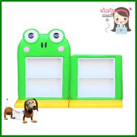 ชั้นวางของเด็ก 4 ช่อง PLAYSANOOK MINI FROG สีเขึยว/เหลืองSHELVING UNIT WITH 4 COMPARTMENTS PLAYSANOOK MINI FROG GREEN/YELLOW **โปรโมชั่นสุดคุ้ม โค้งสุดท้าย**