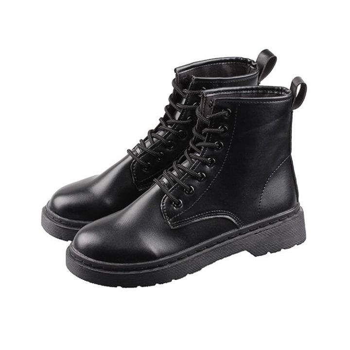 dr-martens-nini35-43-code-รองเท้าบู้ทส์สําหรับสตรีสีดําขนาดพลัส