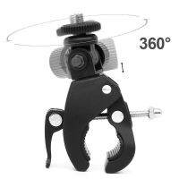 ที่หนีบมือจับรถจักรยานยนต์จักรยานขาตั้งกล้องแบบสามขา Gopro Clamp สำหรับ5 10 7อะแดปเตอร์กล้องถ่ายภาพ Dji 9ปรับได้6 8