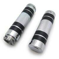 Chrome 7/8 quot; 22mm Hand Grips for Kawasaki Vulcan Classic Drifter 800 Aftermarket Free Shipping Motorcycle Parts