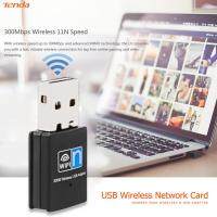 USB WiFi Adapter 300Mbps 2.4GHz USB 2.0 WiFi Dongle 802.11 n/g/b Wireless Network Card for Laptop Desktop PC Computer