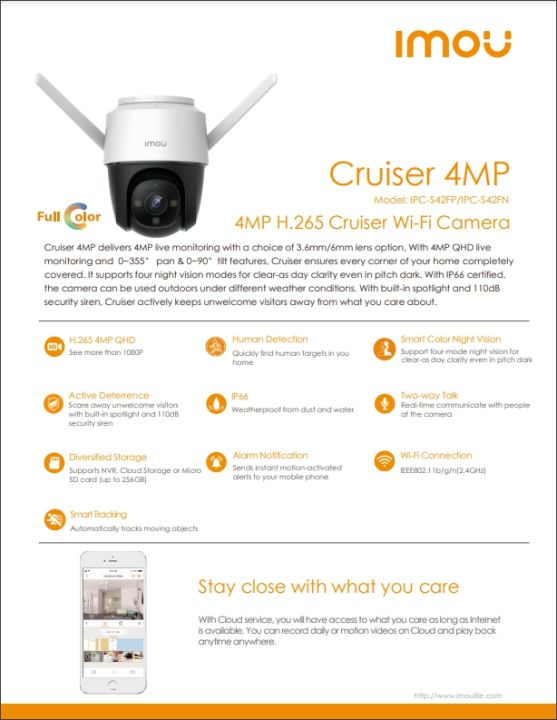 imou-กล้องวงจรปิด-4mp-cruiser-wi-fi-camera-รุ่น-ipc-s42fp-ipc-s42fn-micro-sd-card-16gb-ความเร็วสูง-class10
