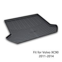 NEW 1Set Car Cargo rear trunk mat For Volvo XC90 2011 2012 2013 2014 Styling Waterproof carpet Anti-slip mat Accessories