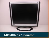 mission monitor 17" นิ้ว ฟรีสายไฟ AC สาย VGA จอคอมพิวเตอร์