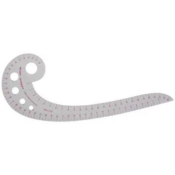 1:3 Cloth Design Ruler Transparent French Curve Ruler Measure Ruler Design Ruler  Pattern Making For