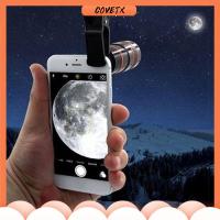 COVETX 0.67X 3 in 1 ซูม คลิปบน ชุดเลนส์กล้อง ฟิชอาย มาโคร มุมกว้าง