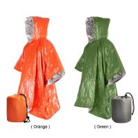 2023 Unisex Raincoat Thickened Waterproof Raincoat Raincoat Men Reflective Strip Raincoat Women Awning Rain Poncho Camping