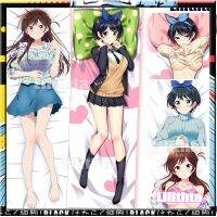 Dakimakura ปลอกหมอน Kanokari Mizuhara Chizuru Sarashina Ruka เช่าแฟน Kanojo Okarishimasu เกมอะนิเมะตัวละครปลอกหมอนการ์ตูนร่างกายที่กำหนดเองโยน