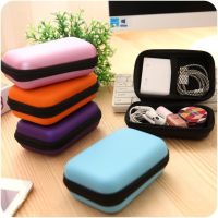 【CW】 1PC Earphone Coin Purse Headphone USB Cable Storage Wallet Carrying Accessory