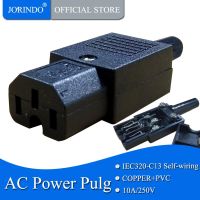 JORINDO IEC คอนเนคเตอร์แนวนอนแบบ C15สามารถเชื่อมต่อได้125V-250V C13ปลั๊ก90องศา