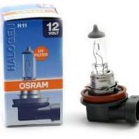 Osram หลอดไฟหน้า หลอดไฟรถยนต์ ไฟหน้า ไฟตัดหมอก H11 55W Original 12V 1คู่