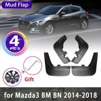 สำหรับ Mazda3 BM BN Mazda 3 Axela 2017 2014 2015 2016 2018ซีดานแฮชแบ็คฟัก M3แผ่นบังโคลนสาดป้องกันบังโคลนอุปกรณ์เสริมรถยนต์